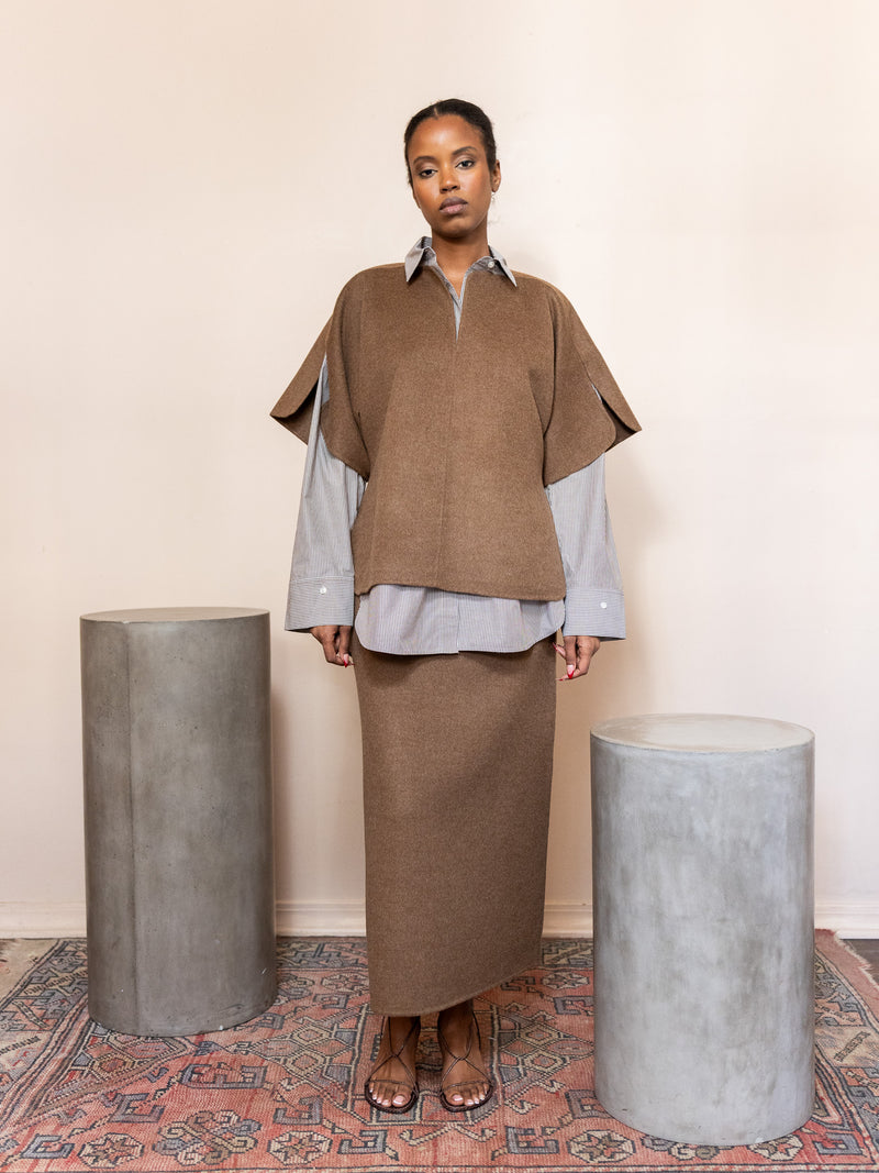 Palomie Melange Skirt