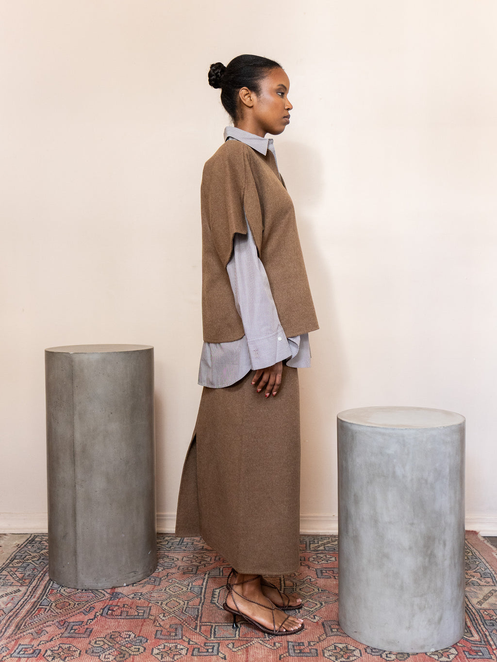 Palomie Melange Skirt