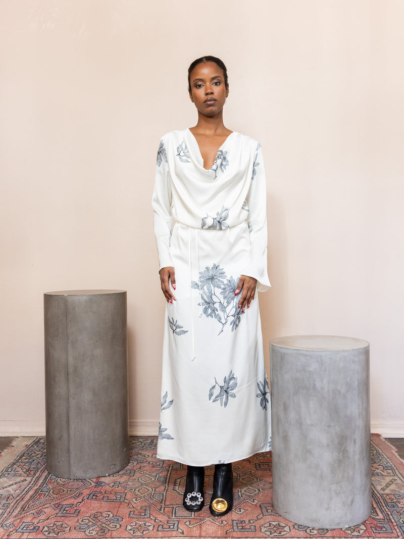 Carrie Floral Print Dress