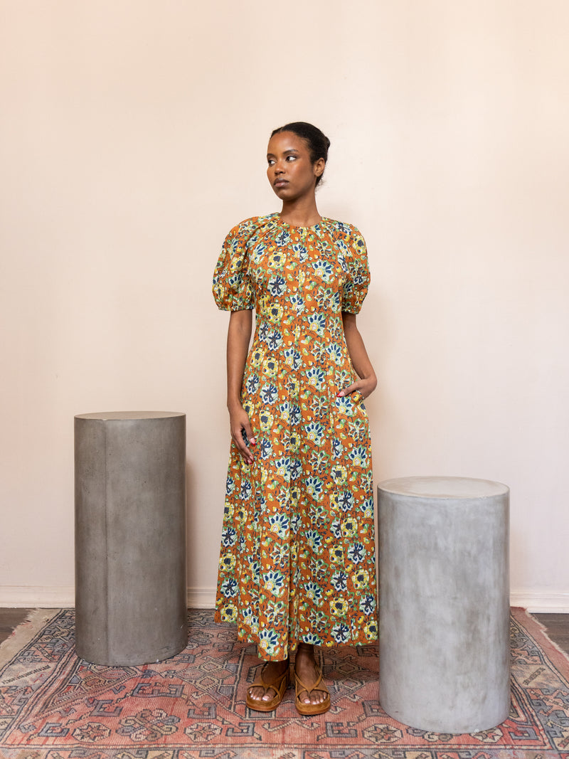 Antonella Maxi Dress in Batik – PILOT / POWELL
