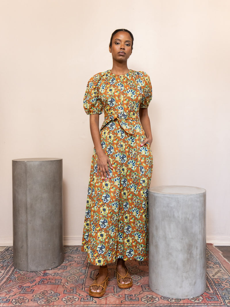 Antonella Maxi Dress in Batik