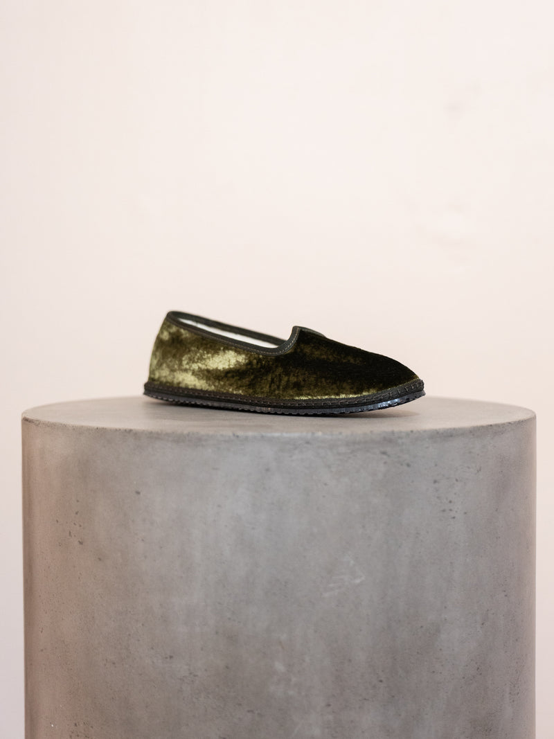 Furlana Satin Velvet Shoe