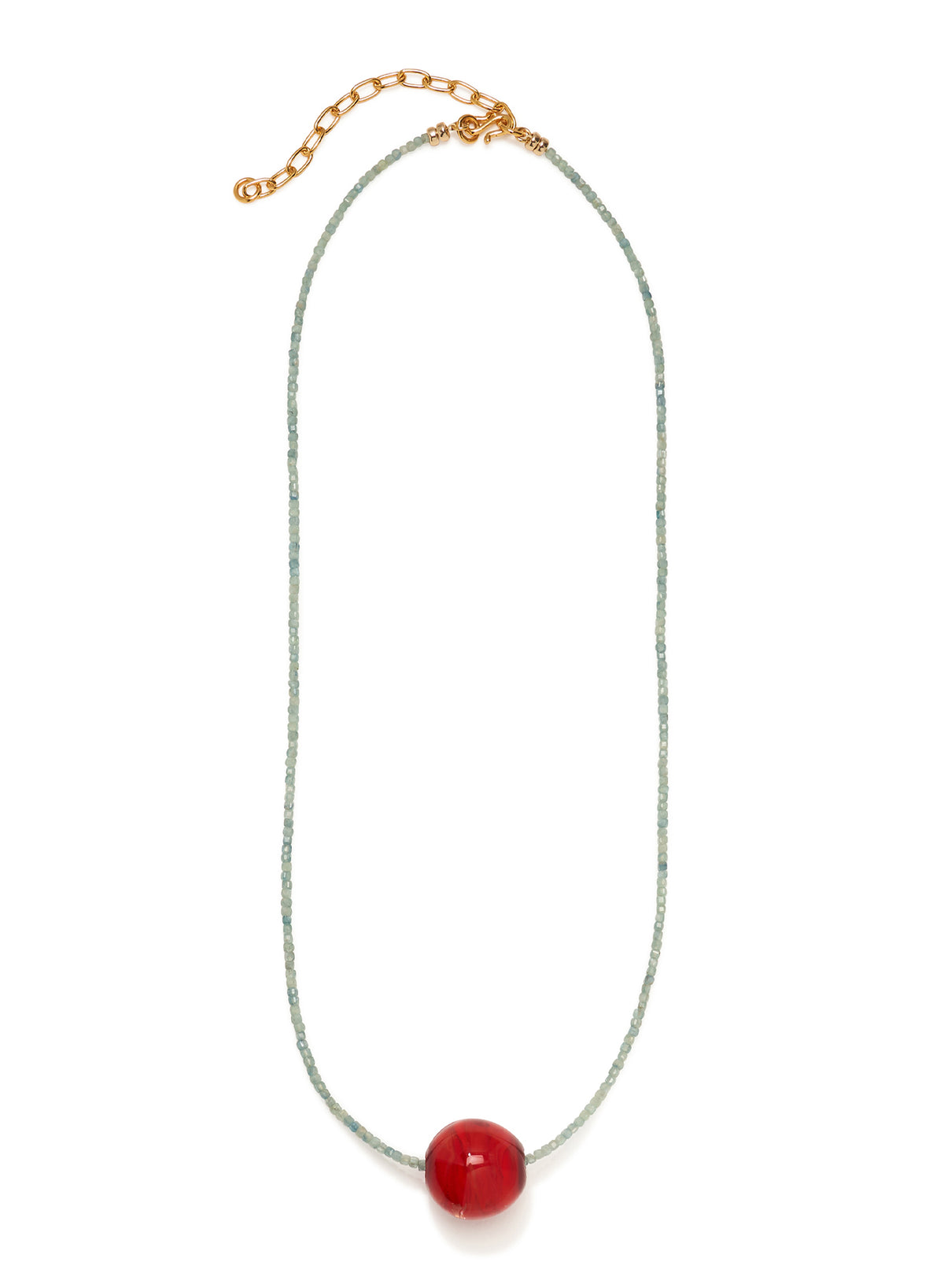 Callisto Necklace in Crimson