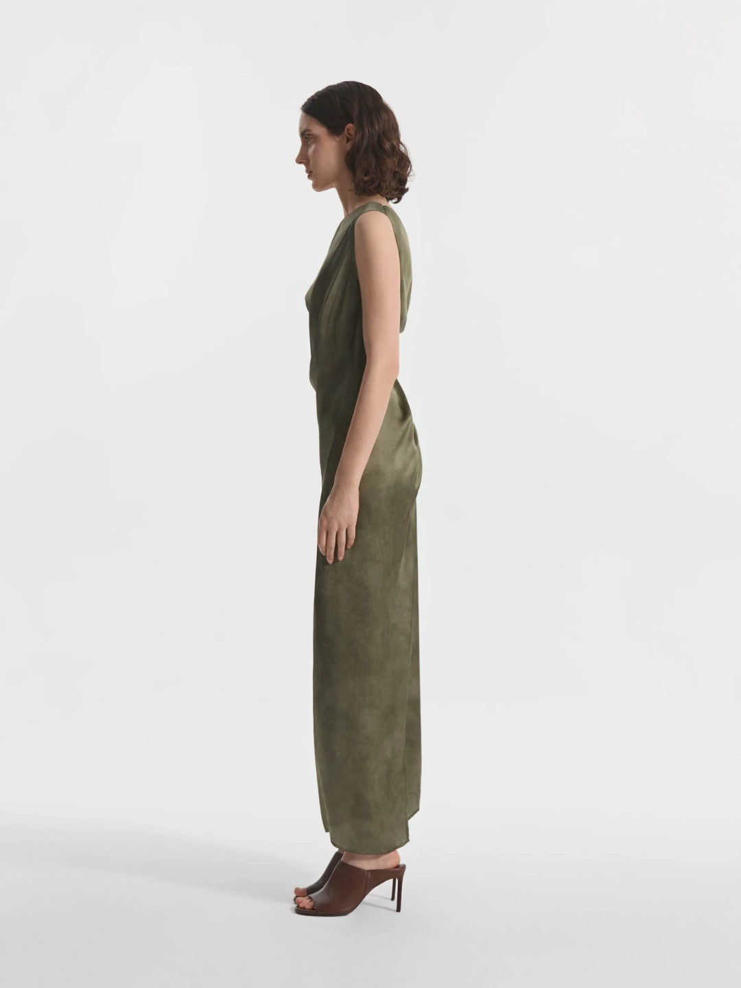 Draped Back Dress