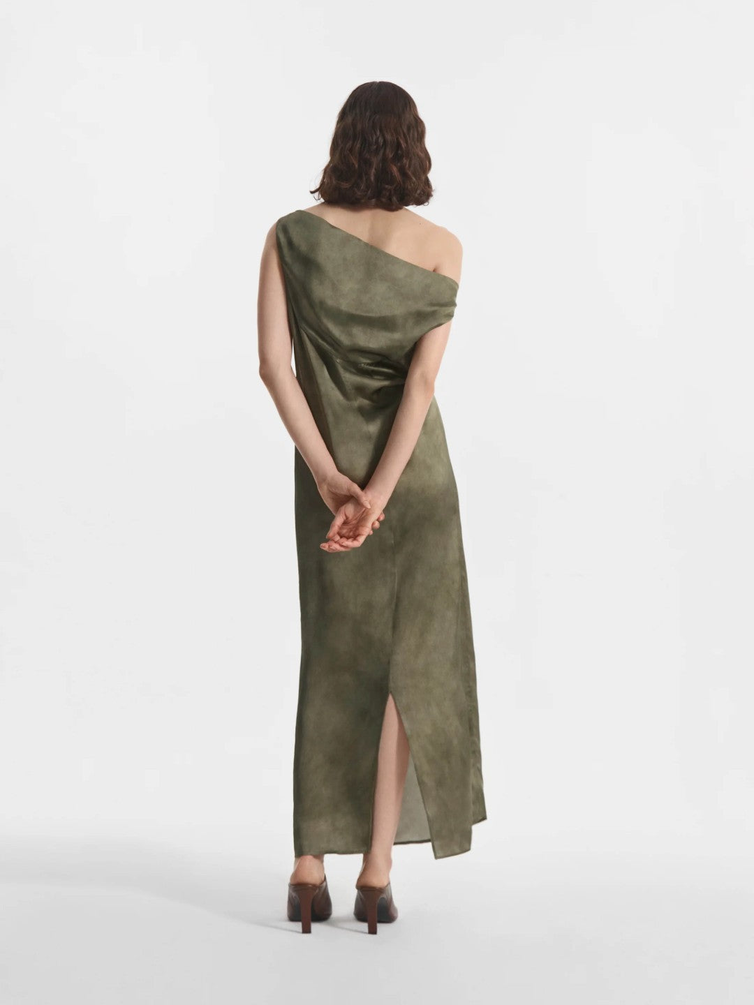 Draped Back Dress