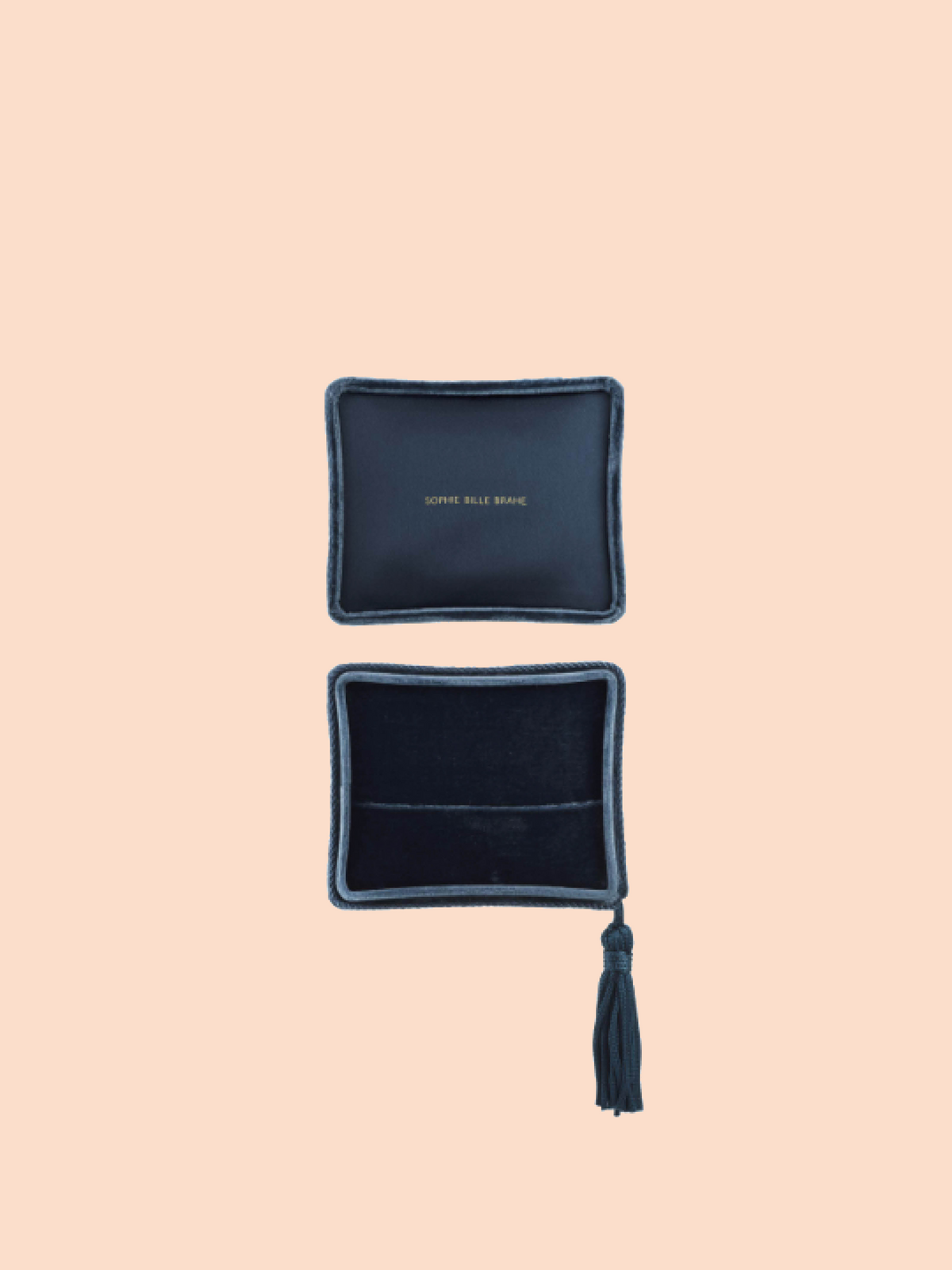 Bleu Velvet Jewelry Box