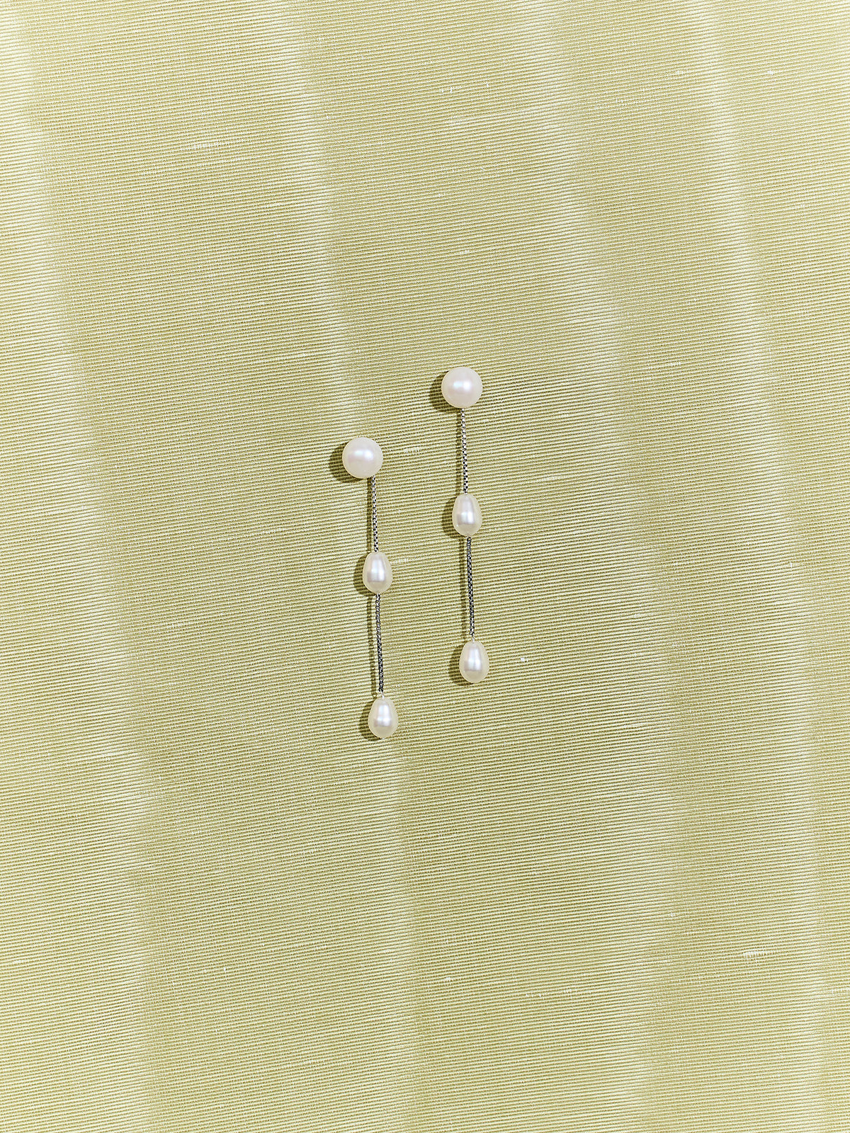 Small Pearl Drop Earrings
