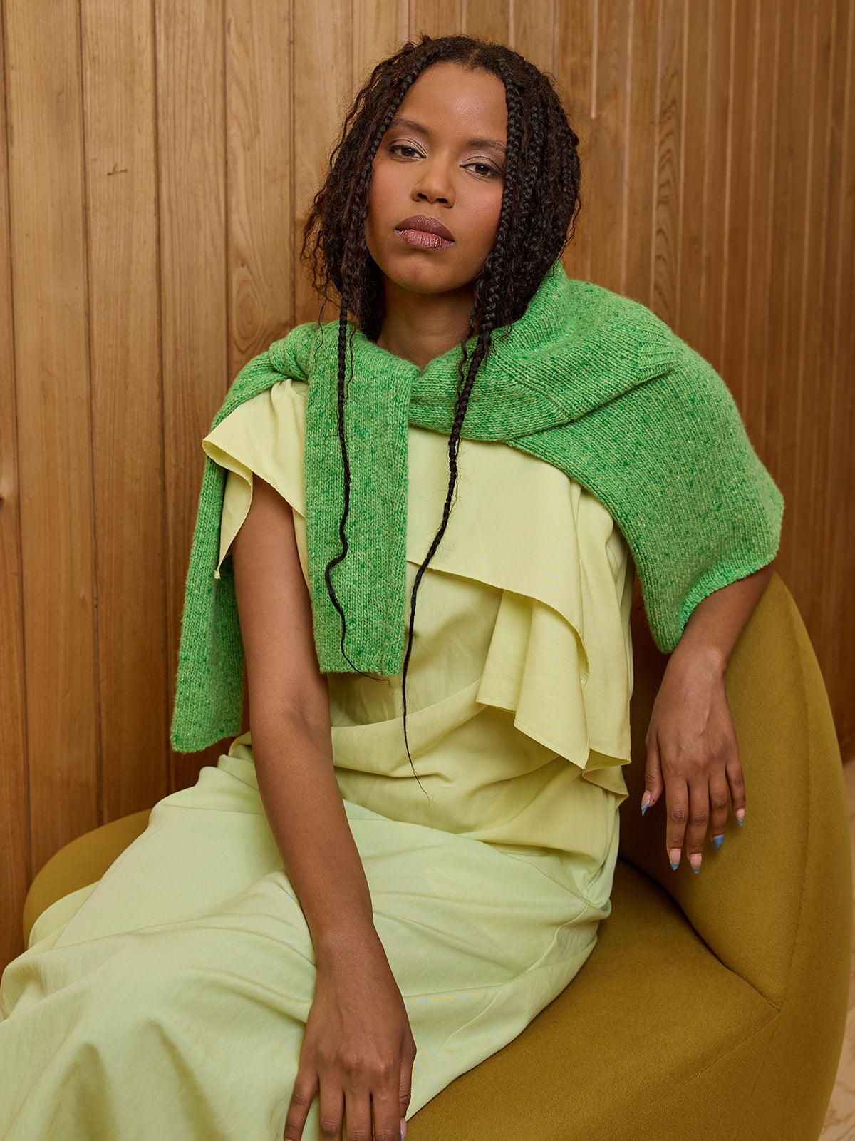 Tea Drape Panel Dress