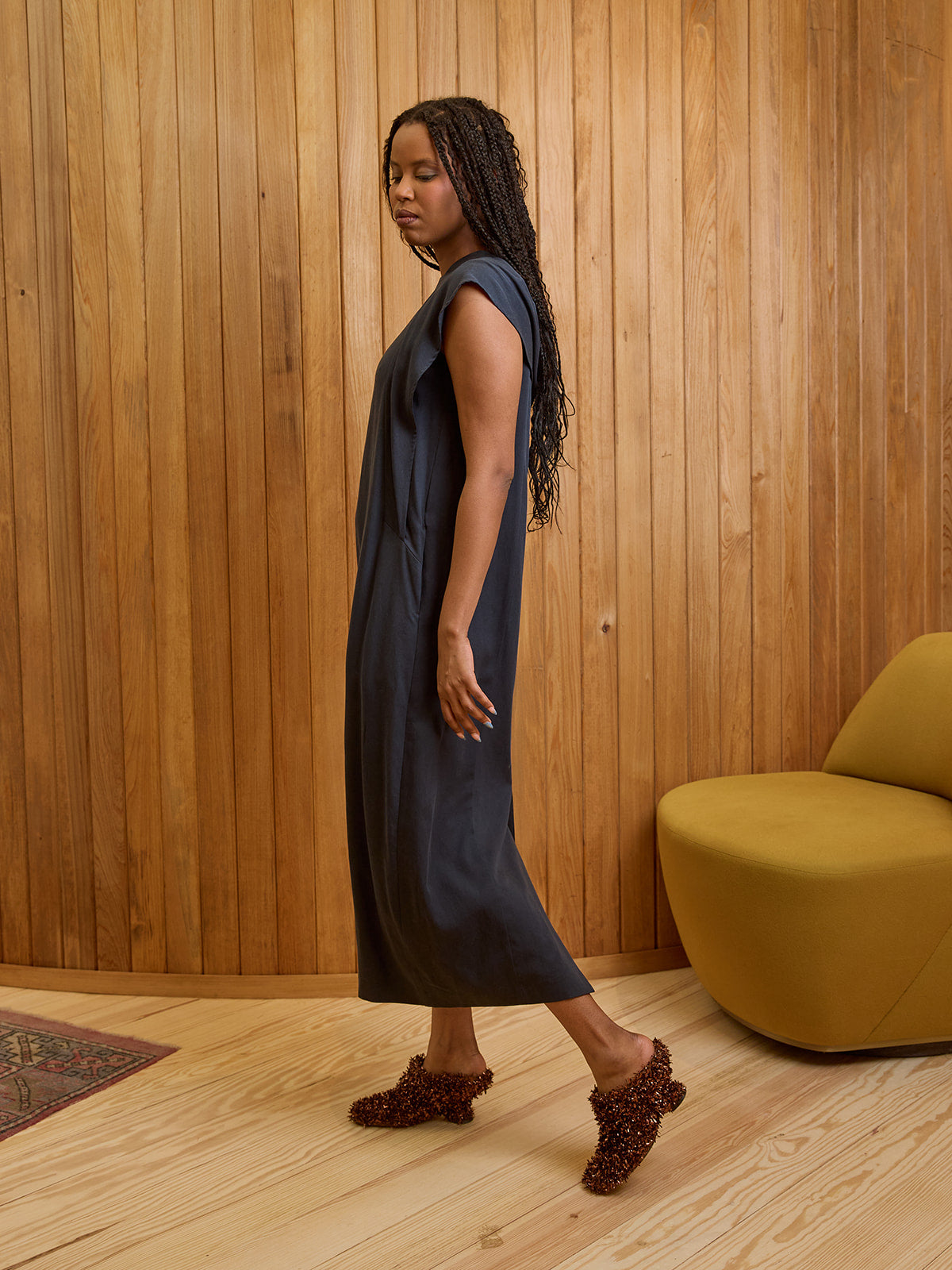 Jenna Drape Sleeve Dress