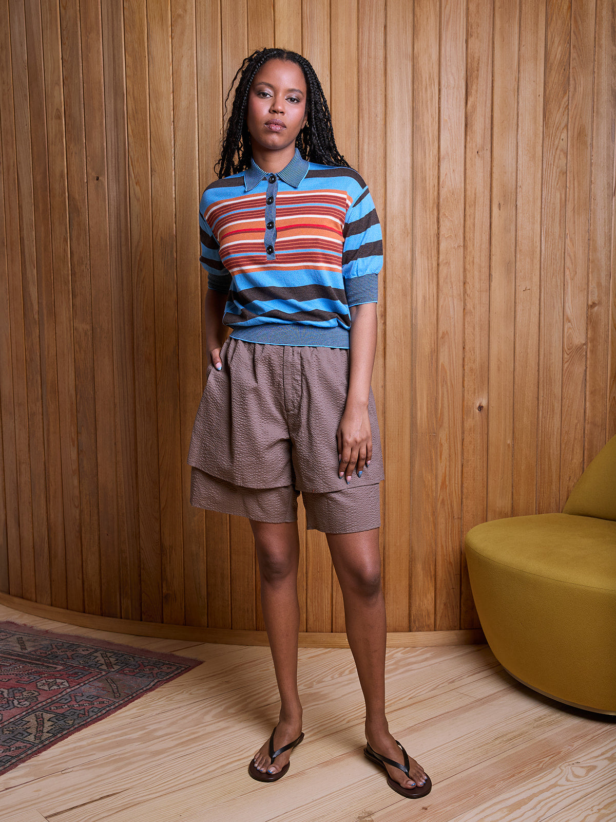 Pebbled Shorts