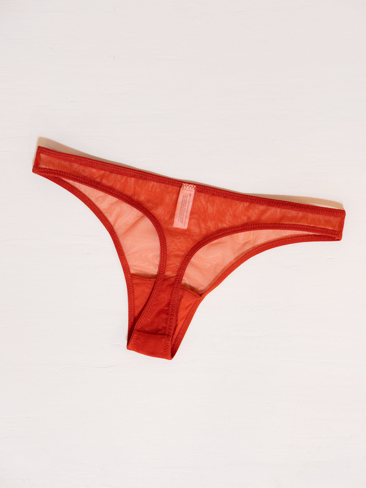 Crimson Bare Minimal Thong