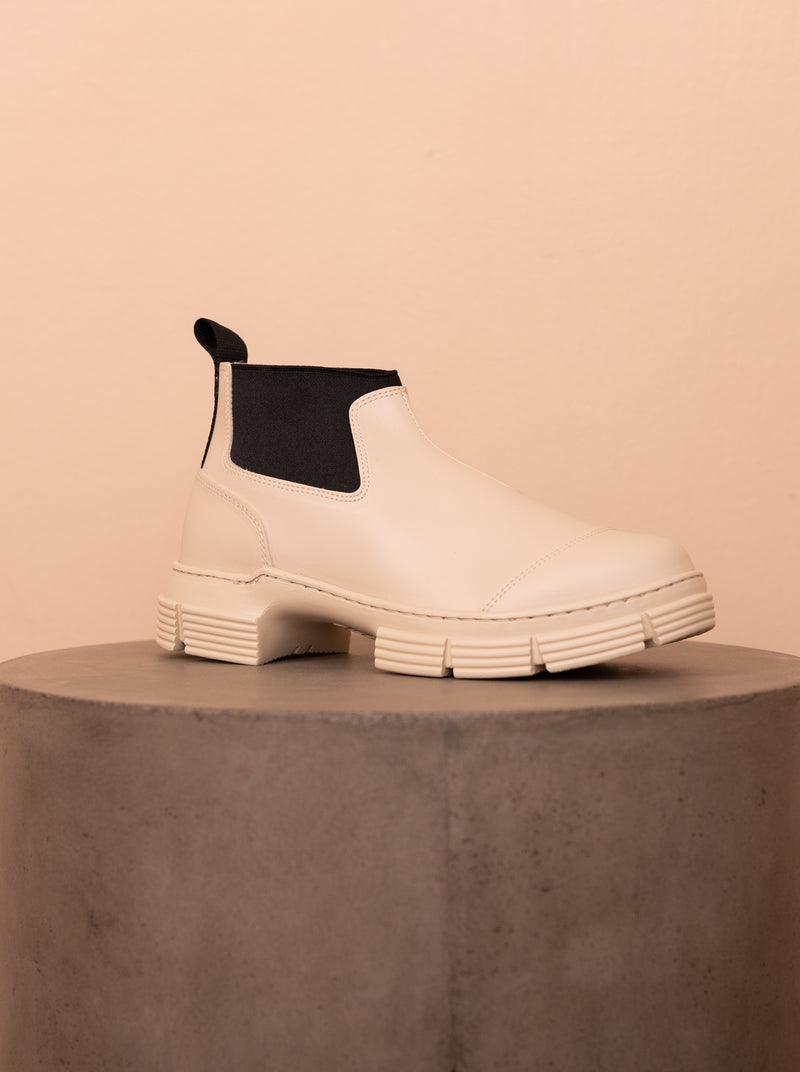 Recycled Rubber Crop City Boot