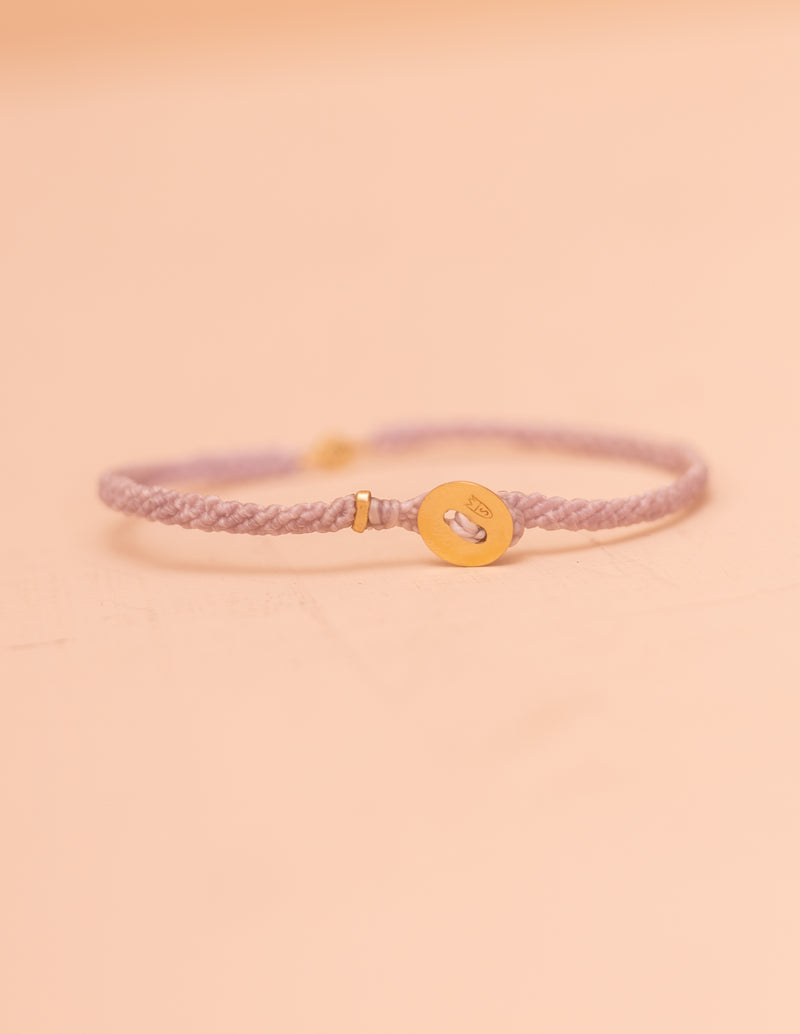 Classic Diamond Bracelet in Lavender