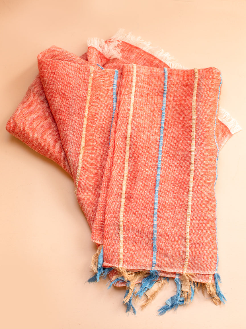 Laxmi Scarf in Red