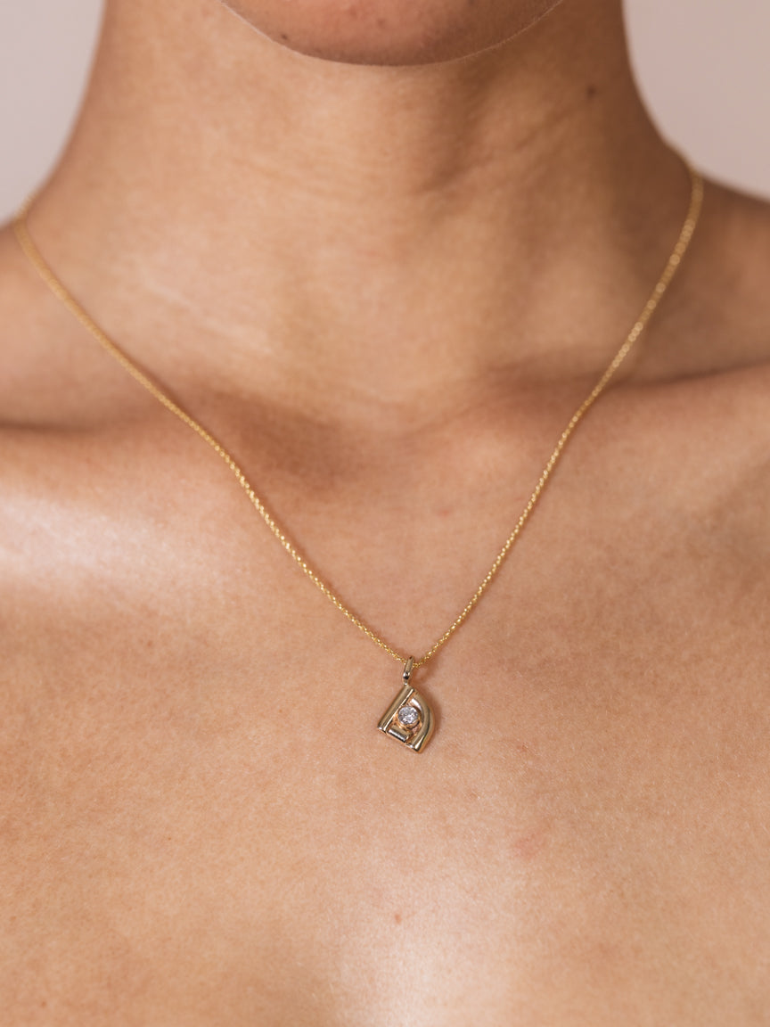"D" Vadabet Necklace