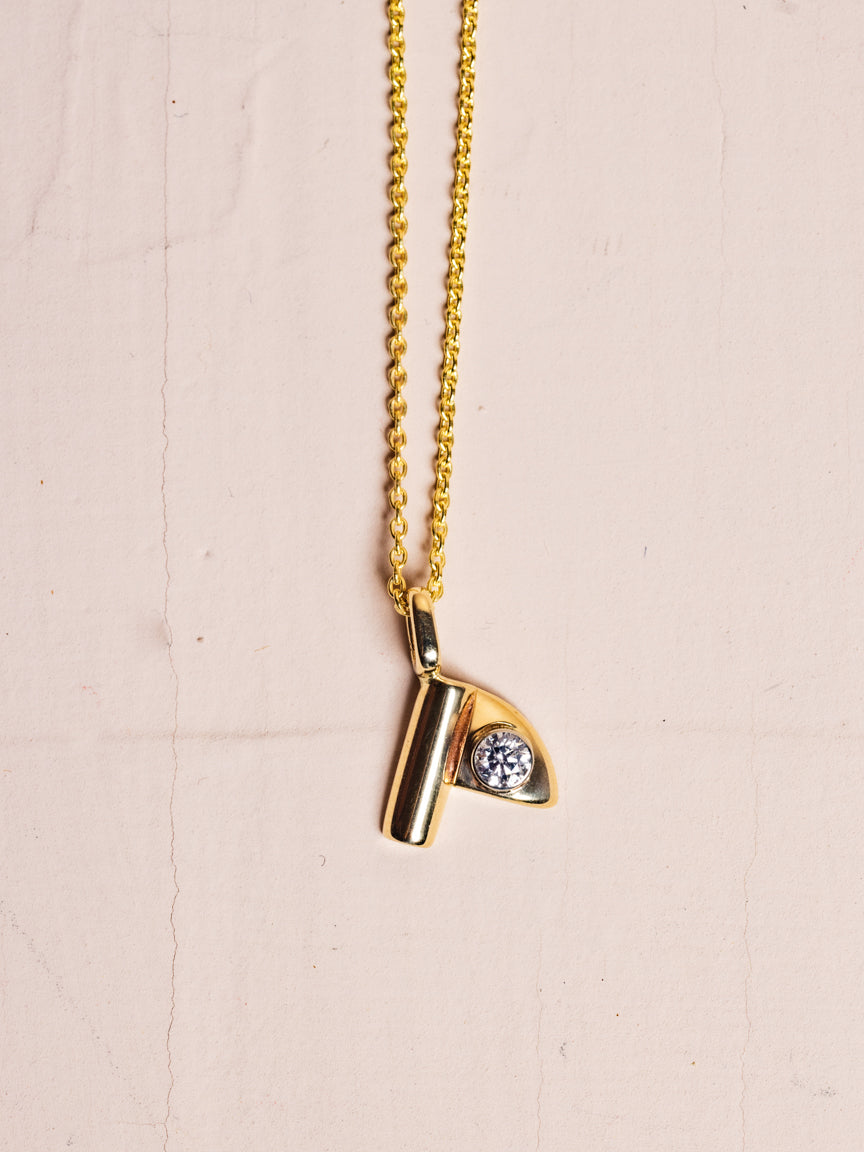 "P" Vadabet Charm