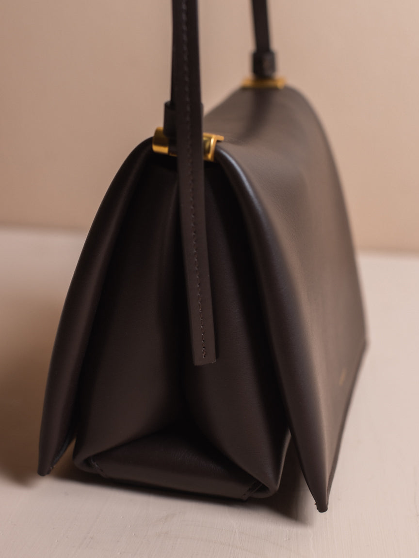 WANDLER Uma Box leather shoulder bag